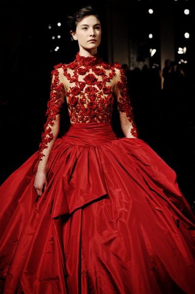 Marchesa Gowns, Red Wedding Dress, Red Wedding Dresses, Red Gowns, Wedding Guest Outfit Summer, Gorgeous Gowns, Red Wedding, Marchesa, Beautiful Gowns