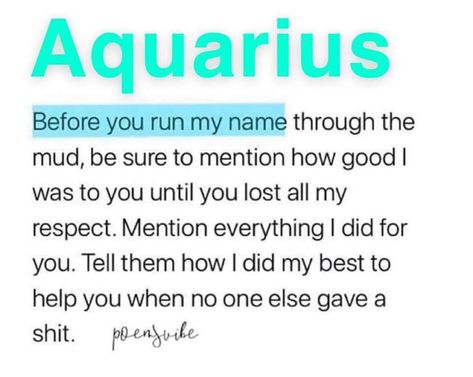 Aquarius on Instagram: “Facts‼️‼️‼️ #aquariuswomenrock #aquariusmemes #aquarius♒ #aquariusseason #Aquarius nation #aquariusgang#aquariusmen #aquariusmoon…” Instagram Facts, Aquarius Truths, Narcissism Quotes, Aquarius Life, Aquarius Love, Aquarius Season, Aquarius Quotes, Aquarius Horoscope, Age Of Aquarius