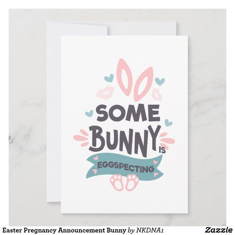 Holiday Pregnancy Announcement, Easter Pregnancy Announcement, Unique Baby Announcement, Easter Invitations, Pregnancy Announcement Cards, Christmas Pregnancy Announcement, Christmas Pregnancy, Pregnancy Announcements, 2nd Baby