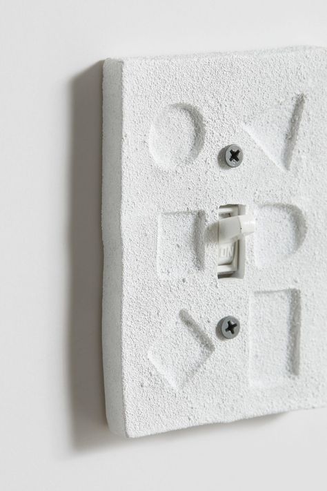 Light Switch Covers Diy, Resin Light, Vinyl House, Ceramic Light, Light Switch Plate Cover, Ceramics Pottery Art, Light Switch Cover, Switch Plate Covers, Light Switch Plates