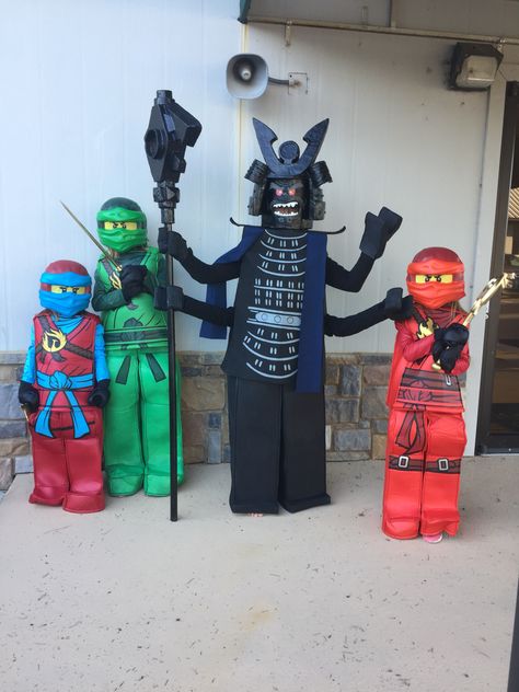 Hand made Ninjago Lord Garmadon Costume Preview. Lego Ninjago Halloween Costume, Lego Ninjago Halloween, Ninjago Lord Garmadon, Ninjago Costume, Lego Ninjago Nya, Lord Garmadon, Halloween Costumes Kids Boys, Ninjago Birthday Party, Lego Halloween