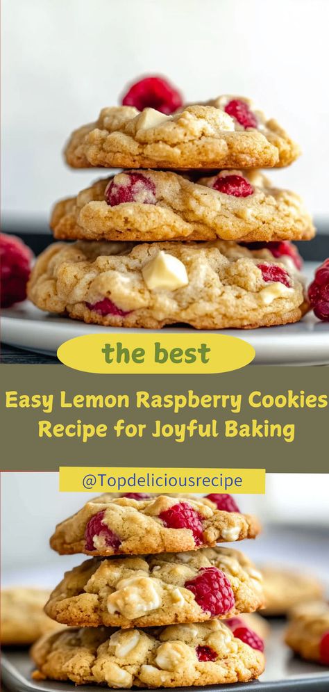 Treat yourself to an easy-to-follow Lemon Raspberry Cookies recipe that combines the freshness of lemons with the sweetness of juicy raspberries. Perfect for any gathering, these cookies are not only delicious but also visually stunning. With just a handful of ingredients and quick steps, you can whip up a batch that everyone will love. Enjoy the chewy texture and bright flavors that make these cookies a must-try. Bake them today and watch as they disappear from your cookie jar! Lemon Raspberry Cookies Recipe, Lemon Raspberry Cookies, Raspberry Cookies, Lemon Raspberry, Cookies Recipe, Cookie Jars, Cookie Jar, Treat Yourself, Cookie Recipes