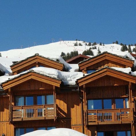 Ski Resorts in the French Alps in France Ski Resorts, French Alps, Ski Resort, Skiing, Cabin, France, House Styles, Home Decor, Home Décor