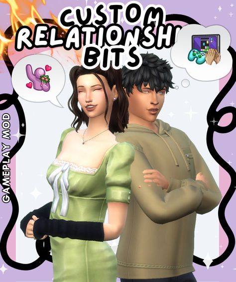 Sims 4 Story Mods, Sims Relationship Mods, Sims 4 Cc Romance Mods, Sims 4 Relationship Mod, Sims 4 Romance Mods, 4 Town, Los Sims 4 Mods, Sims 4 Stories, San Myshuno