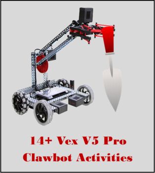 I loved teaching Vex V5 Robotics. We had so much fun with the claw botThis download includes project sheets for 14+ projects that your students can complete.These are all fun, practical challenges. They will engage your students and save you a ton of time in planning and coming up with ideas.Check out the preview, to get an idea.Everything is fully editable. Included are a PDF, Word Document, and Microsoft Publisher file.==========================================I'm sure your students will love these activities. These are a great addition for your STEM, or engineering robotics class.Please do leave feedback.  And respect copyright! Please purchase a license for each teacher using these resources and check out the other items in my store.Thanks :) Vex Robotics Design, Robotics Design, Robot Ideas, Vex Robotics, Microsoft Publisher, Word Document, The Claw, Teaching Materials, Robotics