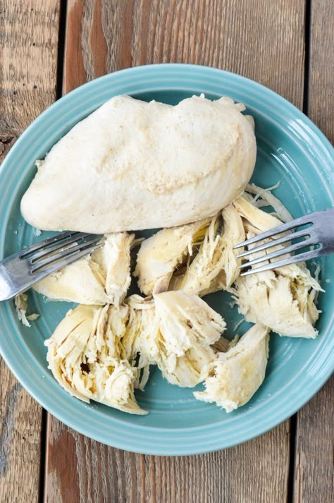 Shredded Chicken Recipes, Plain Chicken, Pressure Cooker Chicken, Sugar Gliders, Fresh Chicken, Cook Chicken Breast, Instapot Recipes, Instant Pot Pressure Cooker, Instant Pot Chicken