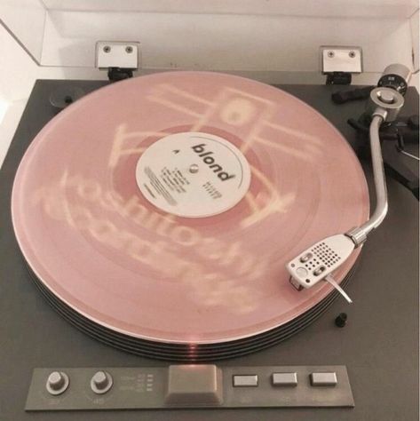 Record Player, Turntable, Vinyl, Writing, Pink, Record Players