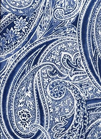 Blue Tablecloth, Paisley Wallpaper, Blue And White Fabric, Plates Vintage, Entertaining Kitchen, Paisley Fabric, Blue Room, Blue Home, Blue Dream