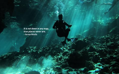 Scuba Quotes, Scuba Diving Quotes, Diving Quotes, Inspirational Travel Quotes, Funny Travel Quotes, Travel Phrases, Travel Words, Best Travel Quotes, Ocean Quotes