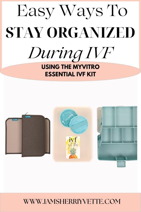 Ivf Organization Tips, Ivf Must Haves, Ivf Medication Organization, Ivf Organization, Ivf Tips, Ways To Stay Organized, Invitro Fertilization, Ivf Journey, Medication Organization