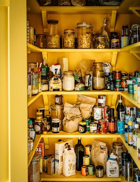 Georgian Kitchen, Plain English Kitchen, Kitchen Larder, Larder Cupboard, Devine Design, Wood Chopping, Plain English, Pantry Cupboard, Frosted Glass Door