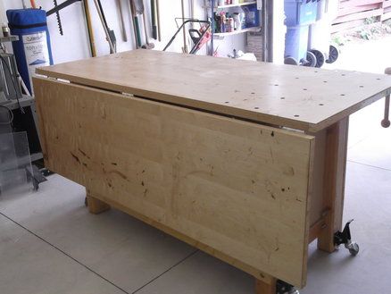 Workbench Island, Diy Workbench Plans, Workbench Ideas, Metal Shop Building, Garage Workshop Organization, Mobile Workbench, Diy Workbench, Bike Ideas, Workbench Plans