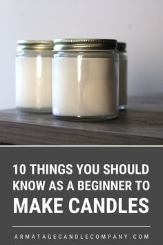 How To Make Your Own Soy Candles, Candle Sizes Chart, Best Candles To Make, Best Homemade Candle Recipes, Learn How To Make Candles, Tips For Candle Making, Homemade Candles To Sell, Selling Candles Ideas, Candle Making Checklist