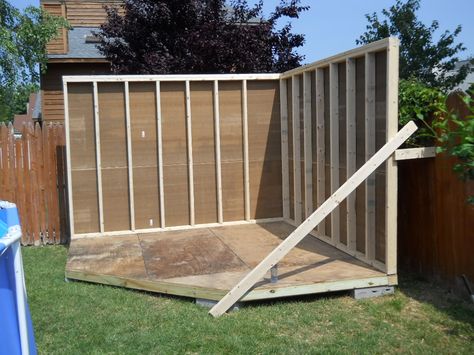 5 sided shed. COMPLETE! | General and Off Topic | Bob Is The Oil Guy L Shape Shed Ideas, Corner Shed Ideas, Triangle Shed Corner, Corner Garden Shed, 5 Sided Shed, Corner Shed, Garden Shed Double Doors, Garden Sheds Uk, Sheds Ideas