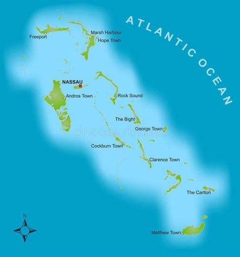 Map of the Bahamas. A stylized map showing the islands of Bahamas as well as sev , #Sponsored, #stylized, #map, #Map, #Bahamas, #severel #ad Cities Illustration, Bahamas Map, Bahamas Flag, Fantasy World Map, Bahamas Island, Nassau Bahamas, Free Maps, Island Map, World Geography