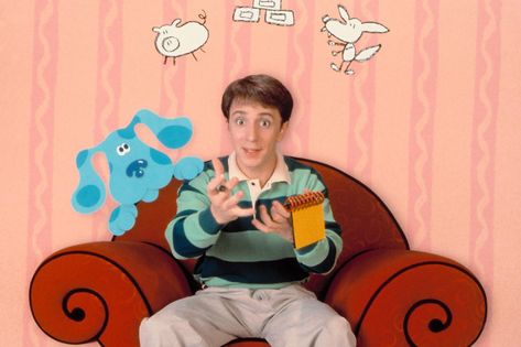 Original 'Blue's Clues' star to appear on reboot's premiere Blues Clues Costume, Steve Blues Clues, Donovan Patton, Clue Costume, I Never Forget You, Blue's Clues And You, Blue's Clues, Blue’s Clues, Kids Tv Shows