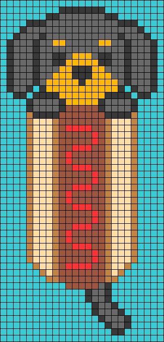 Hot Dog Pixel Art, Cute Pixel Art 16x16, Pixel Quilt Pattern Squares, Pixel Art Pattern Dinosaur, Alpha Pattern Pixel Art, Alpha Patterns Crochet Cute, Fun Pixel Art, Cool Pixel Art Grid, Pixel Art Drawings Ideas