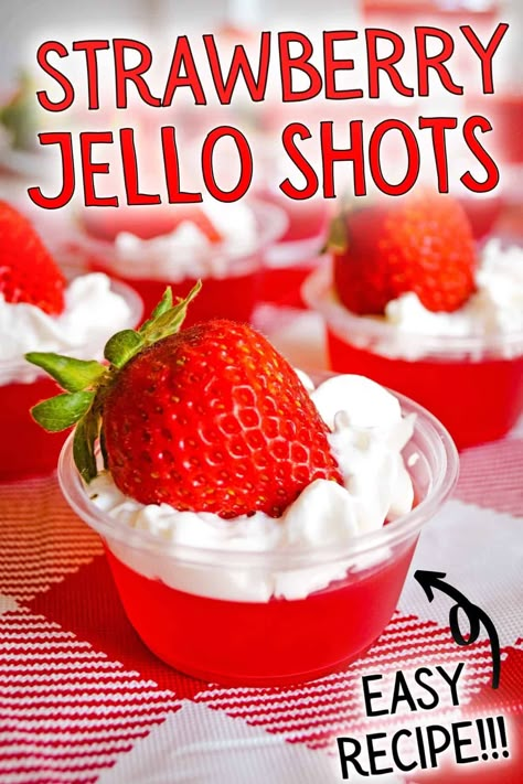 Malibu Jello Shots, Shots Jello, Vodka Jello Shots, Cherry Jello Shots, Lemonade Jello Shots, Strawberry Jello Shots, Strawberry Shots, Easy Jello Shots, Shots Vodka