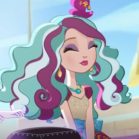 Madeline Hatter Ever After High, Maddie Hatter Icon, Maddie Ever After High, Madeline Hatter Icon, Ever After High Characters, Ever After High Madeline Hatter, Ever After High Videos, Maddie Hatter, Ever After High Rebels