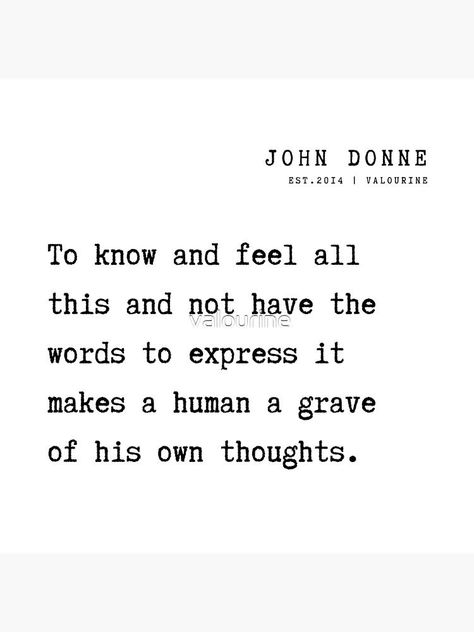 John Donne Quotes, John Donne Poems, Inspirational Words Motivation, Quotes Literature, Words Motivation, Motivation For Life, Words Inspiration, John Donne, Positive Motivation