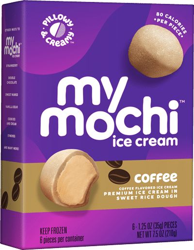 Coffee Flavored Ice Cream, My Mochi, Ice Cream Caramel, Sherbet Recipes, Ice Cream Coffee, Ice Cream Novelties, Mochi Ice, Frappe Recipe, Ice Cream Business