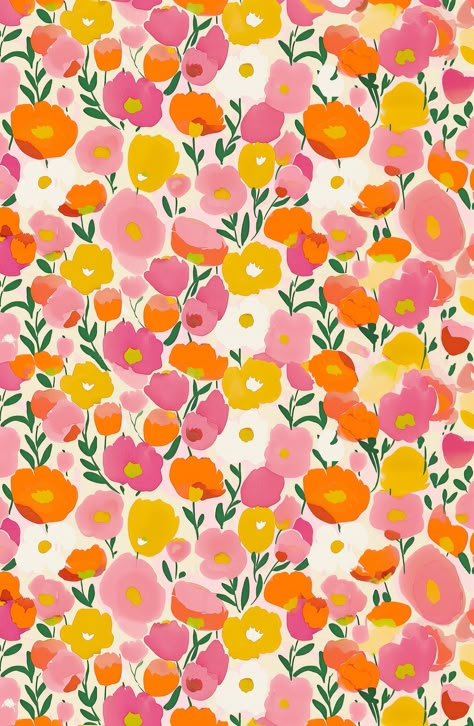 Cute Summer Patterns, Cute Colourful Wallpaper, Coloring Patterns Ideas, Summer Prints Pattern, Colorful Pattern Wallpaper, Summer Wallpaper Ideas, Summer Pattern Design, Vibrant Wallpaper, Idea Story