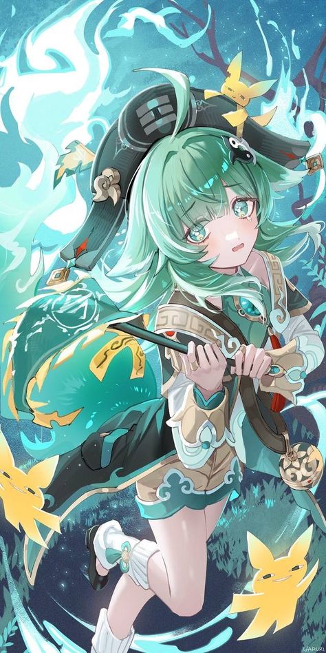 Anime Green Hair, Dragon Age Rpg, 1080p Anime Wallpaper, Star Trails, Star Character, Kid Character, Honkai Star Rail, Star Rail, Ship Art