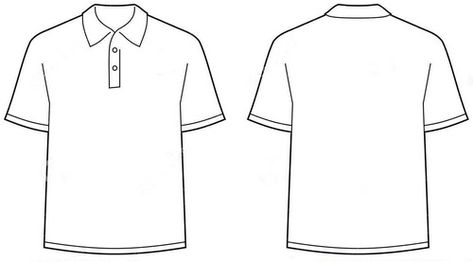 Polo shirt sketch Plain Polo Shirt For Men, Polo Shirt Drawing, Polo Shirt Template, Polo Shirt Design Uniform, Polo Uniform, Shirt Sketch, Polo Shirt Outfits, Plain Polo Shirts, Polo Outfit