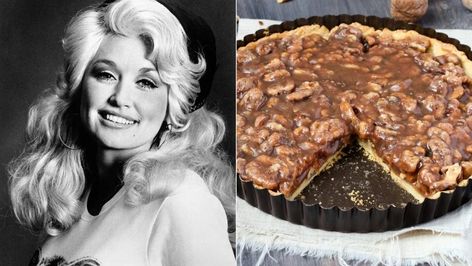 Dolly Parton Family, Dolly Parton Recipes, Walnut Pie, Comfort Soup Recipes, Celebrity Recipes, Southern Cuisine, Famous Recipe, Comfort Soup, Star Food