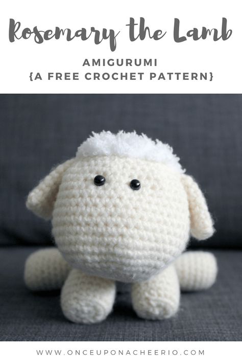 Rosemary Lamb, Lamb Crochet, Sheep Amigurumi, Sheep Crochet, Amigurumi Yarn, Crochet Sheep, Doll Patterns Free, Advanced Crochet, Toy Gifts