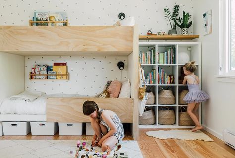 Homework Nook, Old Ceiling, Kids Shared Bedroom, Shared Kids Room, Gorgeous Homes, Bedroom Styling, Kids Bedroom Inspiration, House Makeover, Shared Bedroom