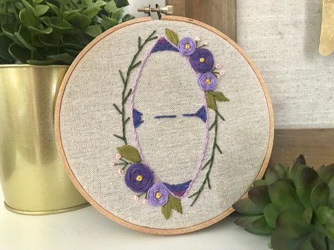 Birth Embroidery, Breech Birth, Breech Babies, Doula Gifts, Midwife Gift, Home Birth, Birth Gift, Natural Birth, Delicate Flowers