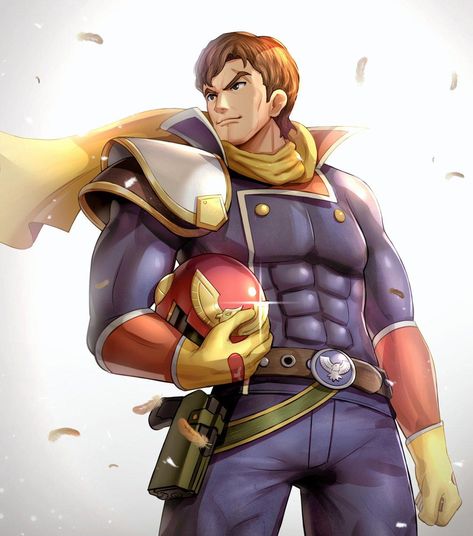 The Captain without his helmet Captain Falcon, F Zero, Falcon Art, Super Smash Brothers, Smash Brothers, Know Your Meme, Super Smash Bros, Smash Bros, Dnd Characters