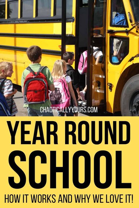 Year Round School Schedule, Kids Go To School, School Works, Kids Going To School, School Sucks, Family Systems, School Schedule, Go To School, Charter School