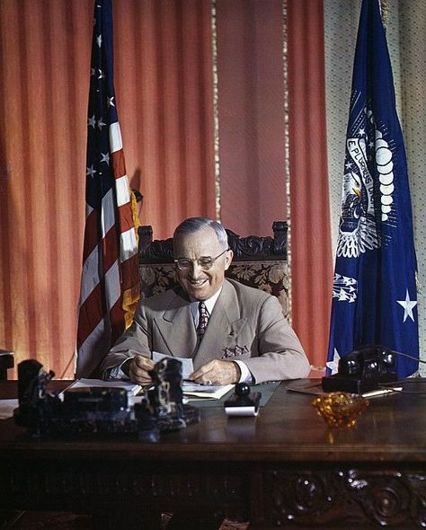 Harry S. Truman (1884-1972). 33rd President of the United States. Photographed… Potsdam Germany, Presidents Wives, Harry S Truman, Patriotic Pictures, Harry Truman, History Project, United States Presidents, Usa Presidents, Historical People