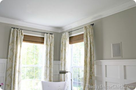 Thrifty Decor Chick: A new wall color! (Kind of) Analytical Gray Sherwin Williams, Analytical Gray, Gray Sherwin Williams, Sherwin William, Gray Paint Colors, Anew Gray, Sherwin Williams Gray, Home Paint Color, Greige Paint