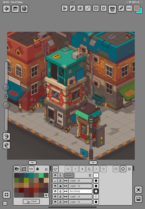 Pixel Life, Pixel Art Landscape, Indie Game Art, Piskel Art, Pixel Art Tutorial, Easy Pixel Art, Pixel Art Characters, Isometric Art, Weird Images