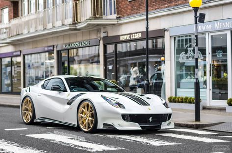 Ferrari F12tdf, Ferrari F12 Tdf, F12 Tdf, Hot Head, Gold Wheels, Performance Wheels, Ferrari F12, Celebrity Chef, Ferrari Car