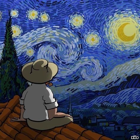 Cartoonist Illustrates the Life of Vincent van Gogh in Colorful Comic Alireza Karimi, فنسنت فان جوخ, Vincent Van Gogh Art, Mary Cassatt, Arte Van Gogh, Albrecht Durer, Van Gogh Museum, Van Gogh Paintings, Van Gogh Art