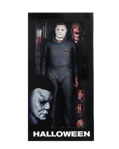 Halloween 2018 Movie, Retro Room Ideas, Horror Action Figures, Neca Action Figures, Horror Toys, Hellboy Tattoo, Michael Meyers, Halloween Michael Myers, Boys Slippers