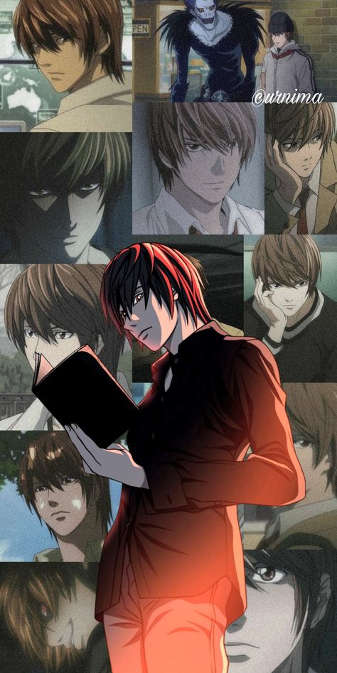 L Manga, Deathnote Anime, Light Yagami, Art Wallpaper, Anime Art, Wallpapers, Anime, Quick Saves, Art