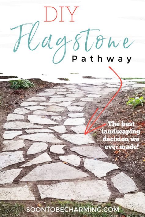 Inspiring Gardening Landscape Tips Rock Walkway, Front Walkway Landscaping, Flagstone Pathway, Stone Garden Paths, Flagstone Walkway, Flagstone Path, Backyard Walkway, Walkway Landscaping, Pathway Landscaping