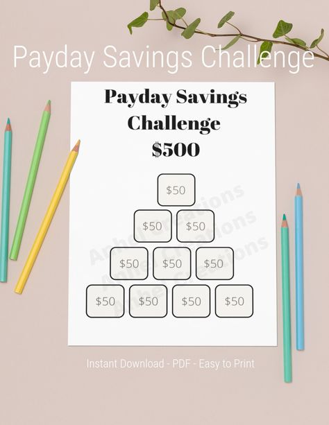 Saving Cards, Envelope Savings Challenge, Envelope Savings, Saving Coins, Saving Money Chart, Money Chart, Spar Challenge, Cash Stuffing, Money Saving Plan