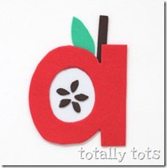 a is for apple craft  Why we started with "B" I don't know, but it's time to add "A". Literacy Crafts, Phonics Crafts, Learn Abc, Alphabet Animals, Abc Crafts, Letter Crafts, Preschool Alphabet, Preschool Reading, Apple Activities