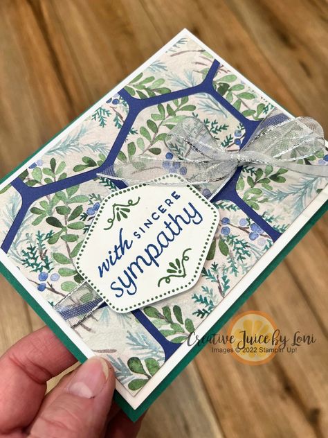 Stampinup Heartfelt Hexagon, Su Heartfelt Hexagon Cards, Stampin Up Hexagon Punch, Heartfelt Hellos Stampin Up Cards, Stampin Up Sympathy Cards 2024, Stampin Up January April 2024, Stampin Up Heartfelt Hellos, Stampin Up Sab 2024, Su Heartfelt Hexagon