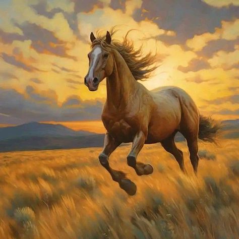 Horse world Horse Painting Ideas, Colorful Horse Art, Horse Oil Painting, Beautiful Arabian Horses, Horse Paintings, Wild Animals Pictures, Horse Artwork, Horse World, Horse Drawings