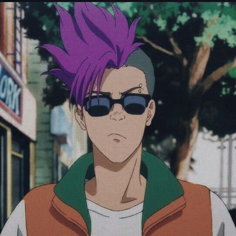 Shorter Wong, Fish Icon, Fish Wallpaper, Banana Fish, Anime Wall Art, Anime Profile, An Anime, Purple Hair, Art Reference Photos