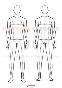 Male Fashion Figure template | Etsy Costume Design Template, Figure Template, Fashion Illustration Template, Fashion Illustration Face, Croquis Fashion, Fashion Figure Templates, Fashion Model Sketch, Fashion Illustration Tutorial, Fashion Figure