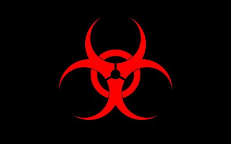 Punk Symbols, Symbol Wallpaper, Biohazard Symbol, Tipografi 3d, Red And Black Background, Iphone Wallpaper Yellow, Floral Textile, Multimedia Artist, Red Icons:)