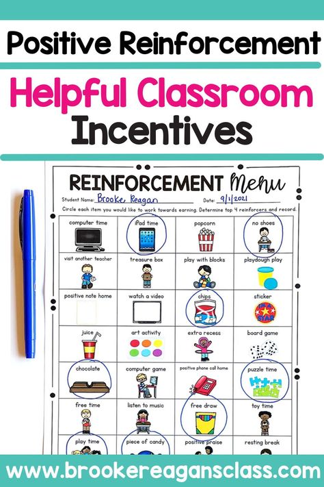 Calling all teachers that want to motivate their student's behavior in the classroom using classroom incentives, behavior incentives, classroom behavior management, and positive reinforcement for kids. Classroom incentives through the use of positive reinforcement is key to success in the classroom and outside the classroom. Giving students something to work towards like behavior coupons, behavior bingo, behavior punch cards and reward incentives can motivate even the toughest student. Positive Reinforcement In The Classroom Behavior Rewards, Group Contingency Classroom, Logical Consequences Anchor Chart, Positive Classroom Management Elementary, Positive Reinforcement In The Classroom, Behavior Support Classroom, Behavior Bingo, Behavior Reflection Sheet, Positive Behavior Management